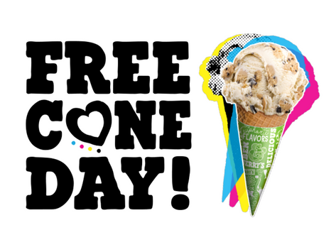 Ben & Jerry's Free Cone Day April 9th