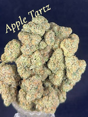 Chronic Solutions Dispensary in Norman now has Cure Apple Tartz strain Flower