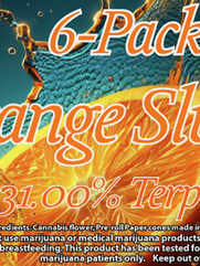 Chronic Solutions Dispensary in Norman Oklahoma now has Orange Slushie Prerolls by Aero Labs Premium Cannabis and Extracts