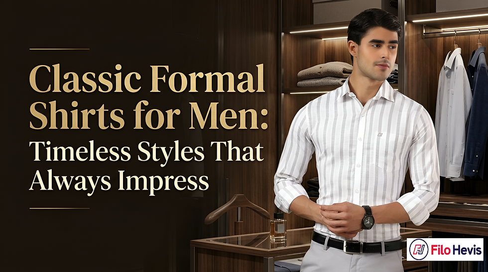 Classic Formal Shirts for Men