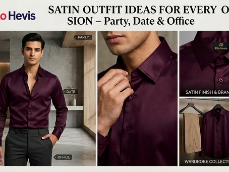 Satin Shirt Outfit Ideas
