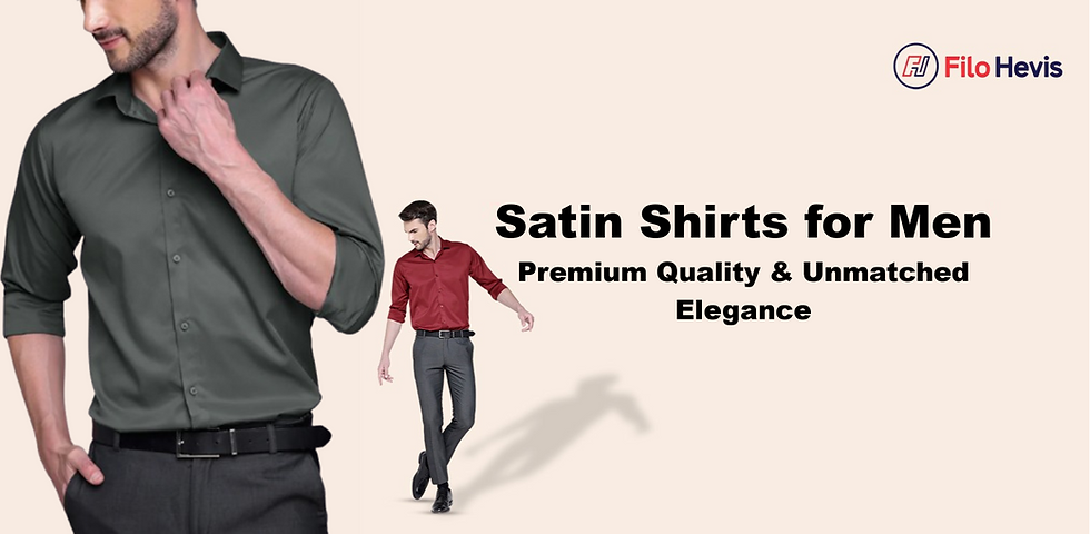 Satin Shirts for Men