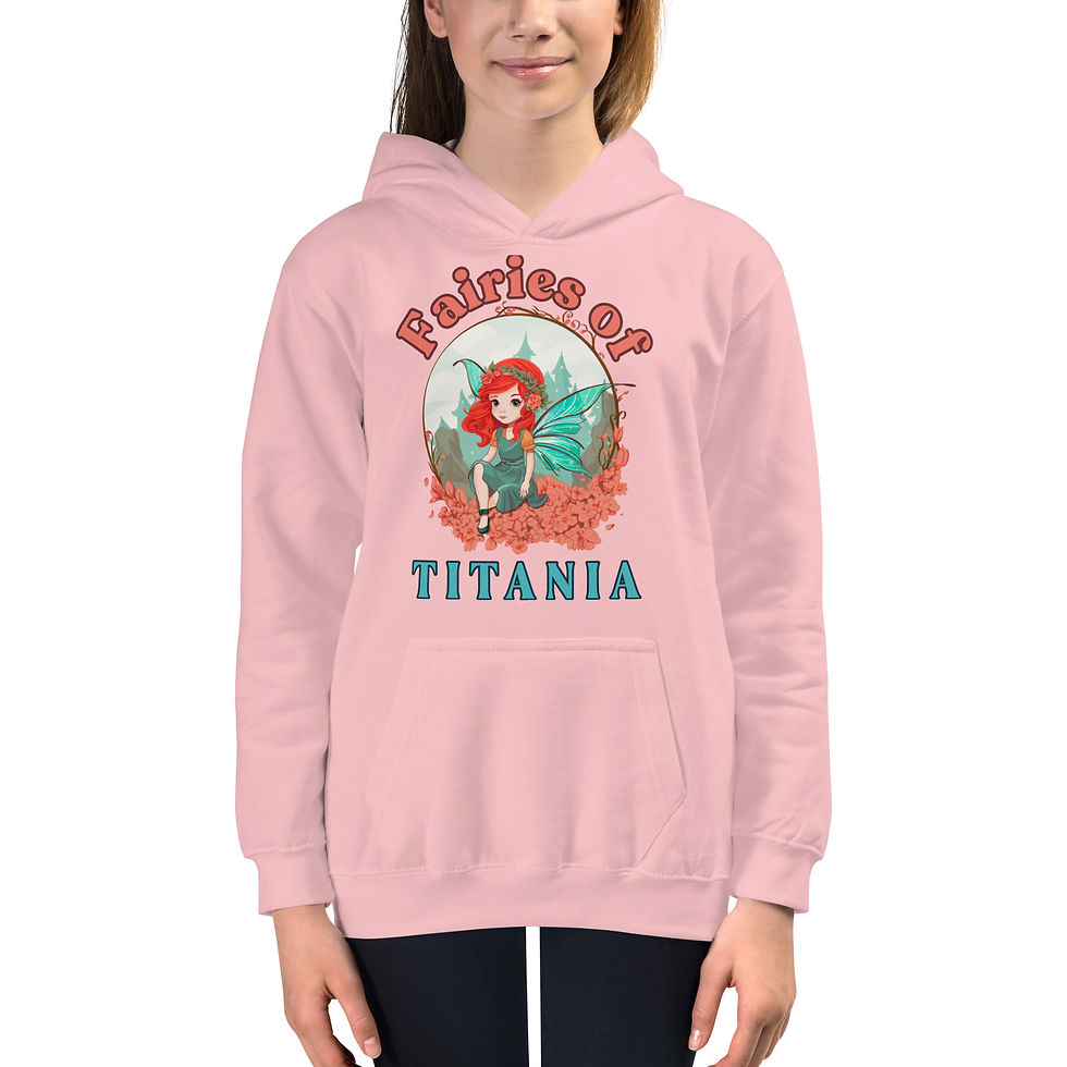 Thumbnail: Fairy Girl Kids Hoodie