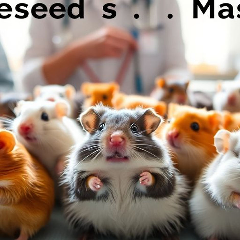 Shocking Hamster Hoarding Case Uncovered in Texas: Hundreds Rescued from Dire Conditions