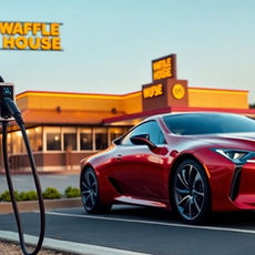 Recent developments include bp Pulse and Waffle House charging stations, Lexus RZ F Sport updates, and Honda’s EV scale-back. (Reported May 25, 2025)