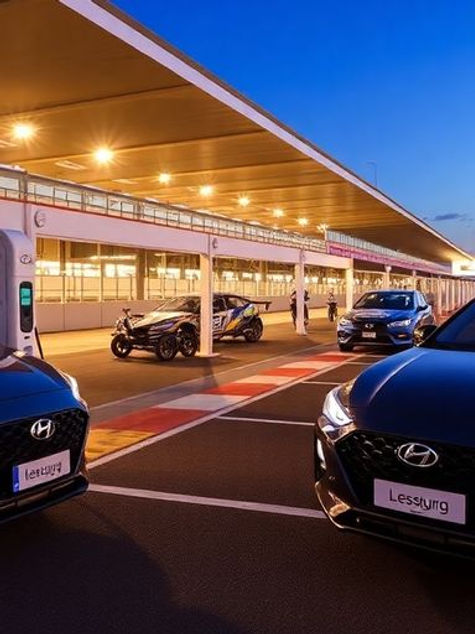 Hyundai Partners with Sydney Motorsport Park to Revolutionize EV Charging in Motorsports