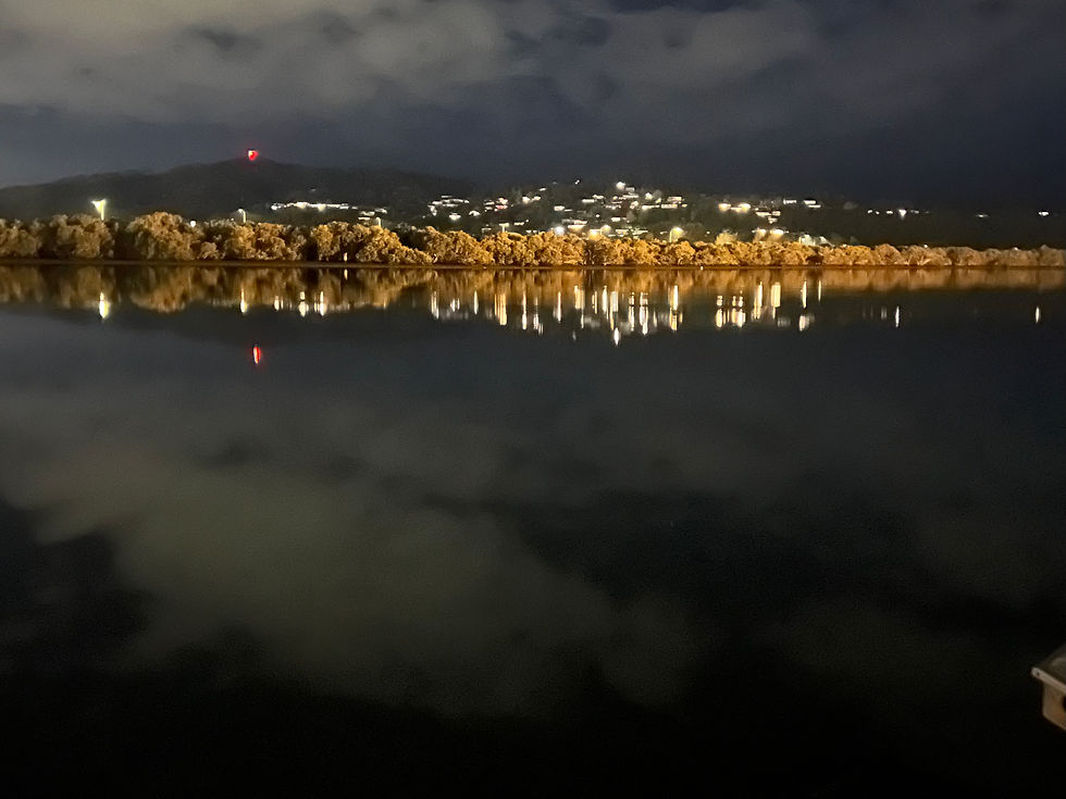 Iltamaisema avotilasta.