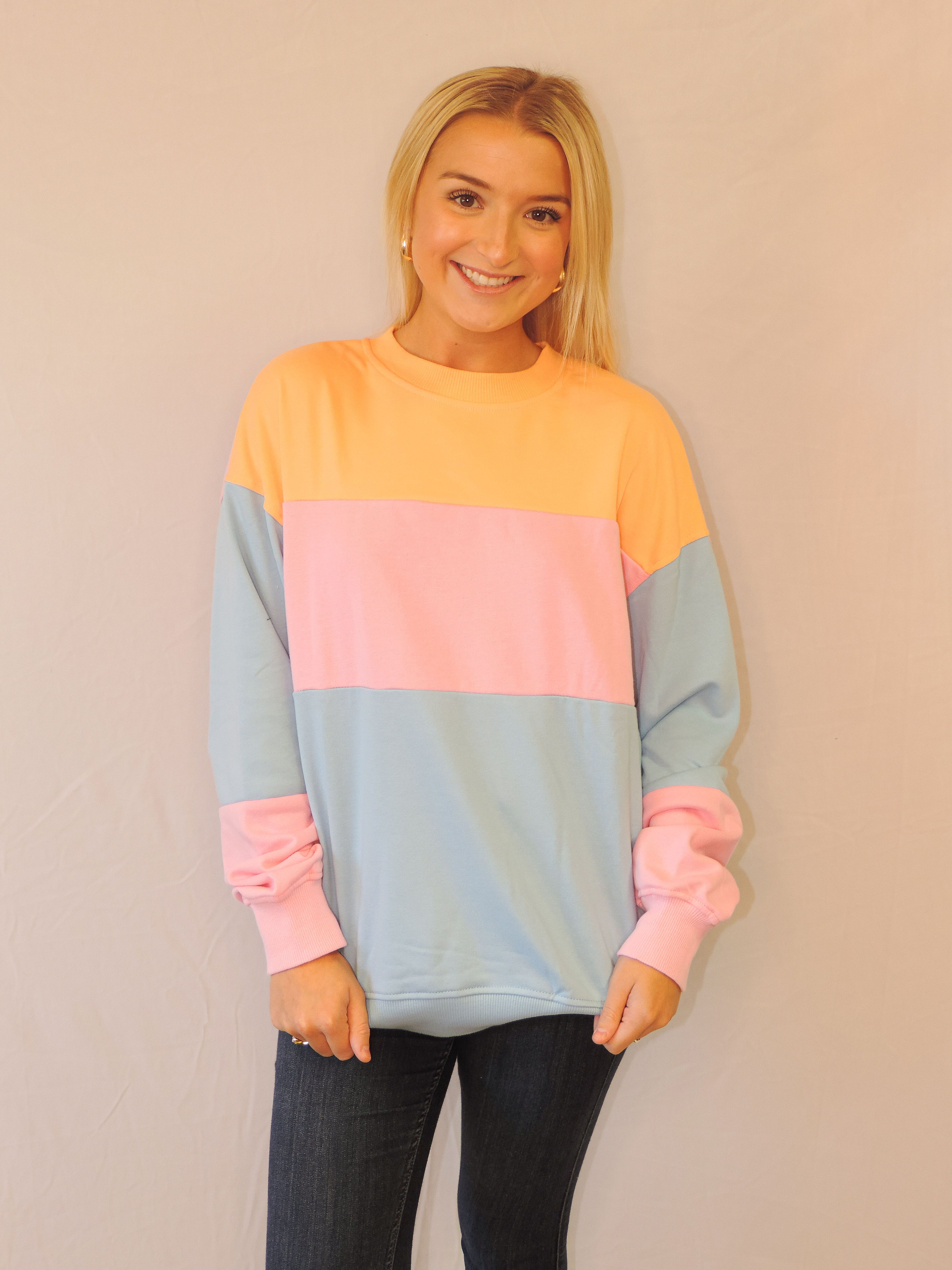 Patchwork Fashion Sweatshirt