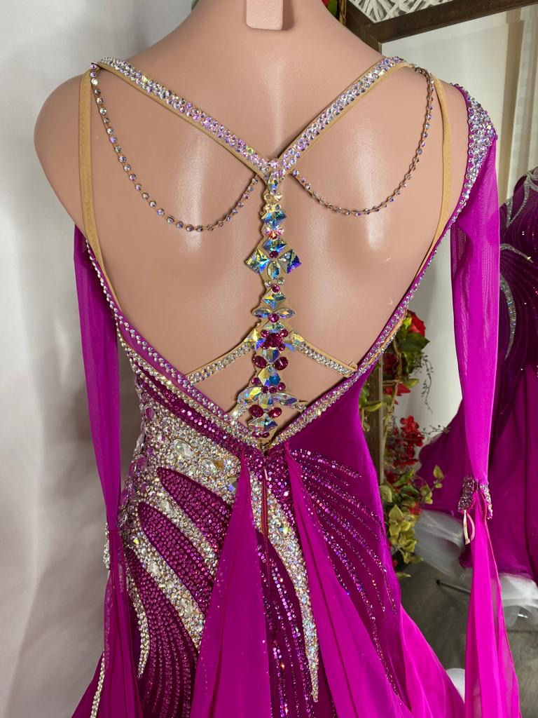Thumbnail: Fuchsia Ballroom Dress