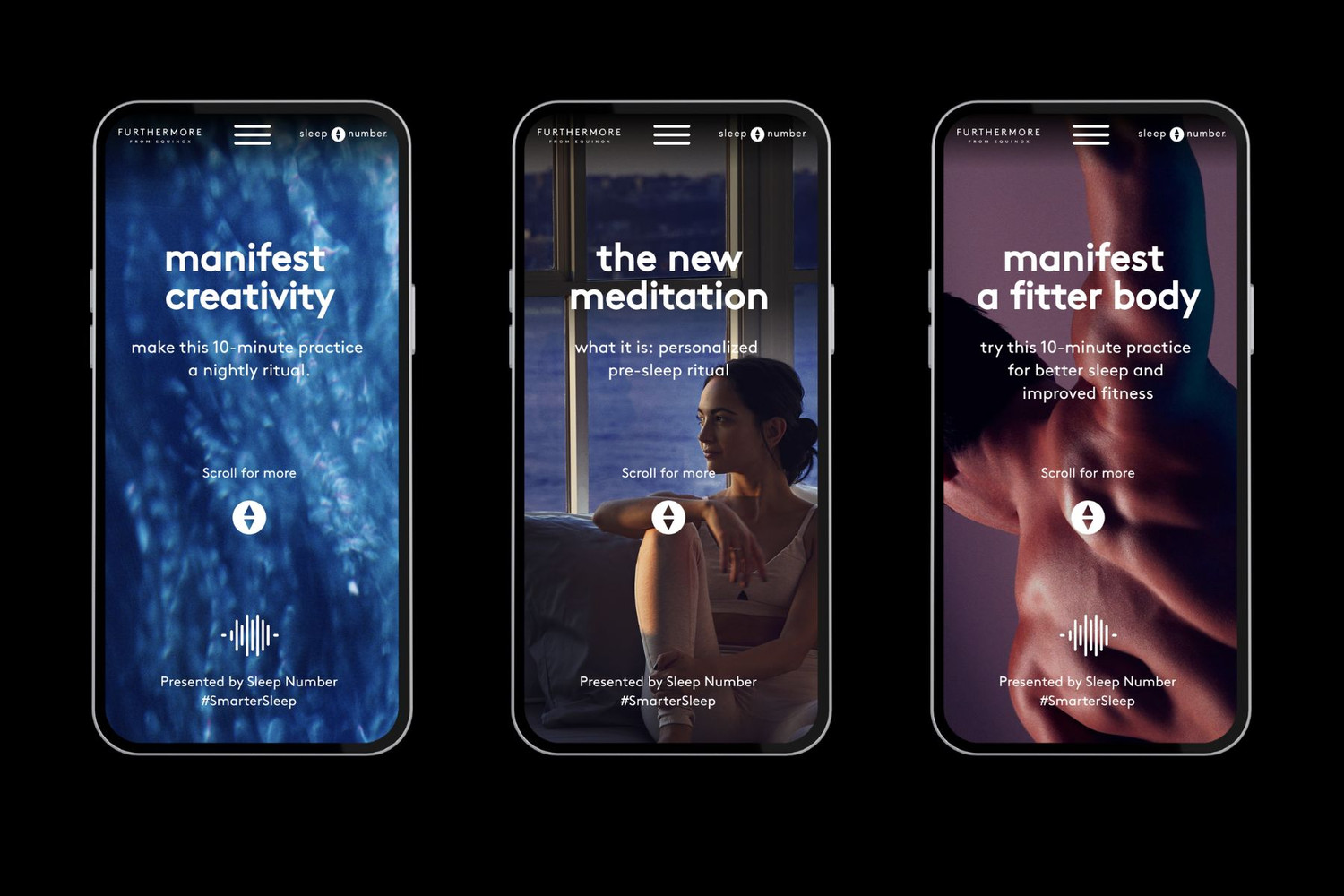 Microsite screen