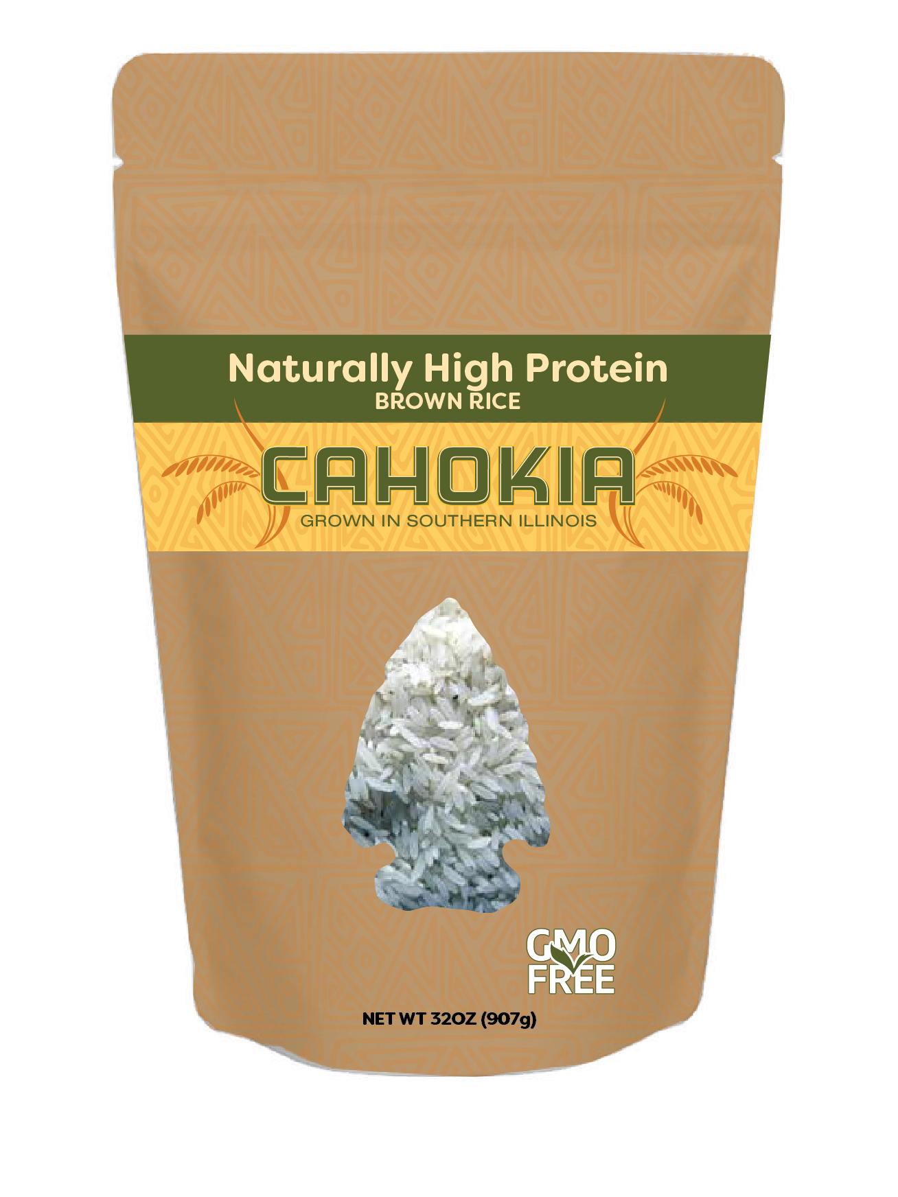 Cahokia Rice Packaging