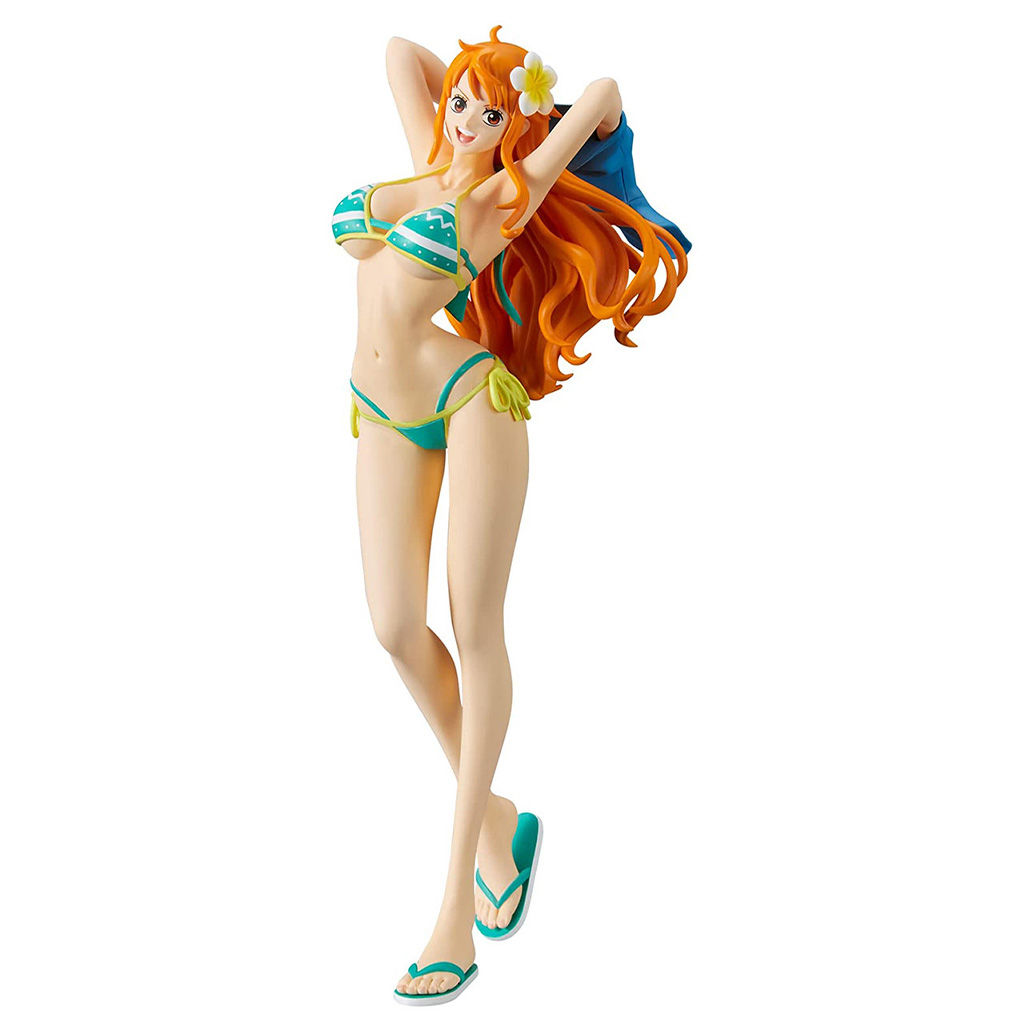 Figure One Piece- Nami Versão Férias A