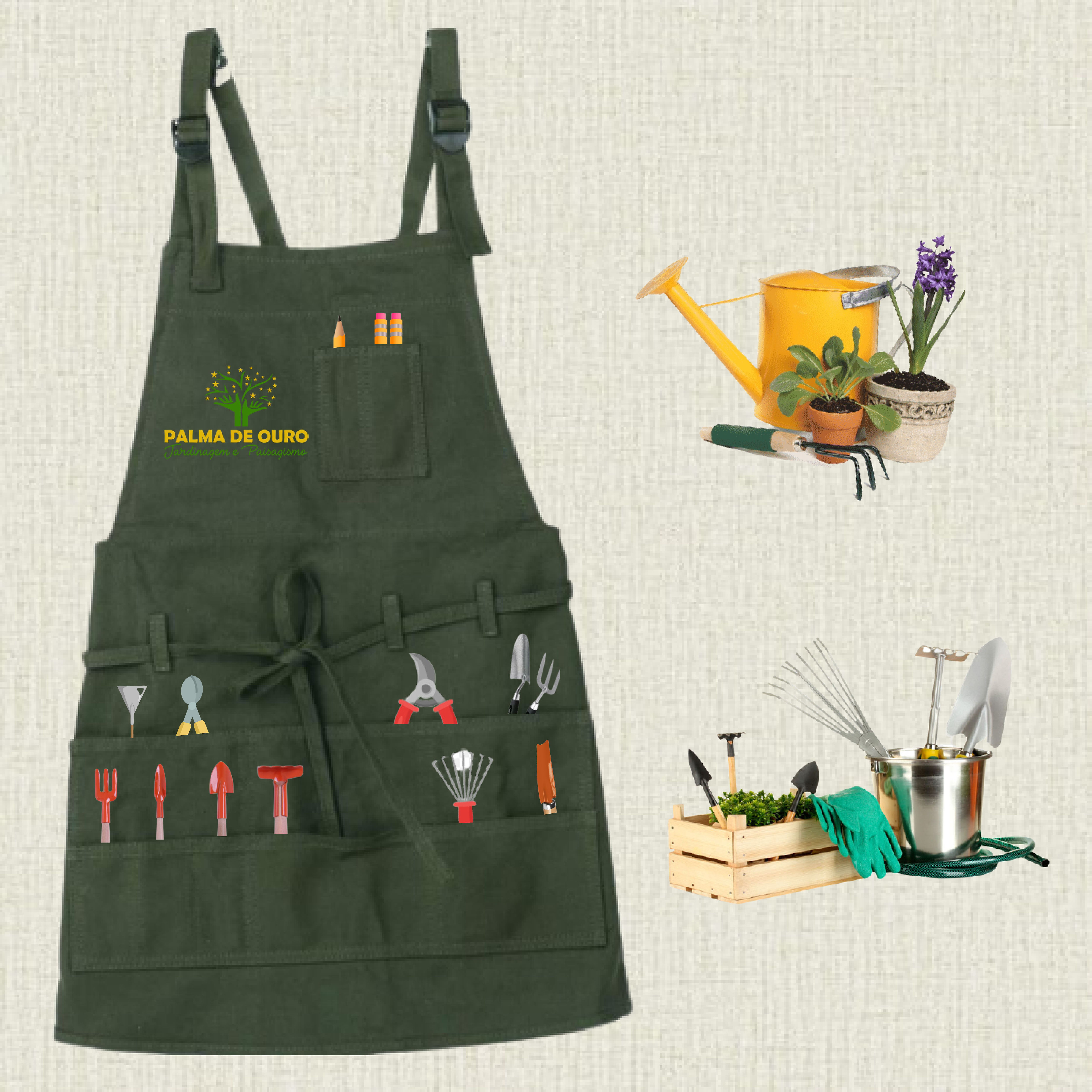 The Botanist Utility Apron