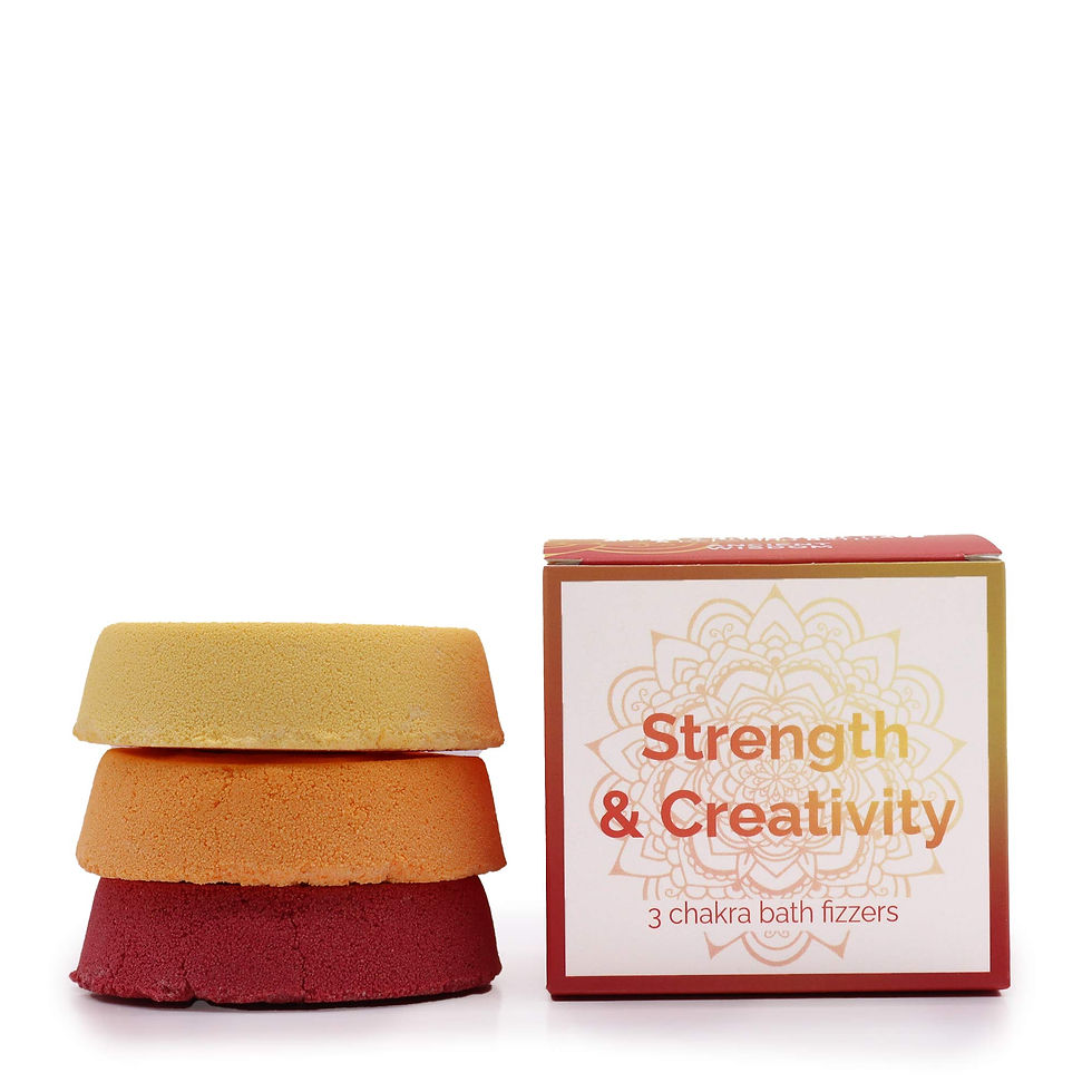 Thumbnail: Aromatherapy Chakra Bath Fizzer Sets by Ancient Wisdom- Gift Boxed