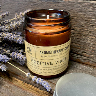 Thumbnail: Aromatherapy Soy Wax Candles by Ancient Wisdom - 200g - 3 fragrances