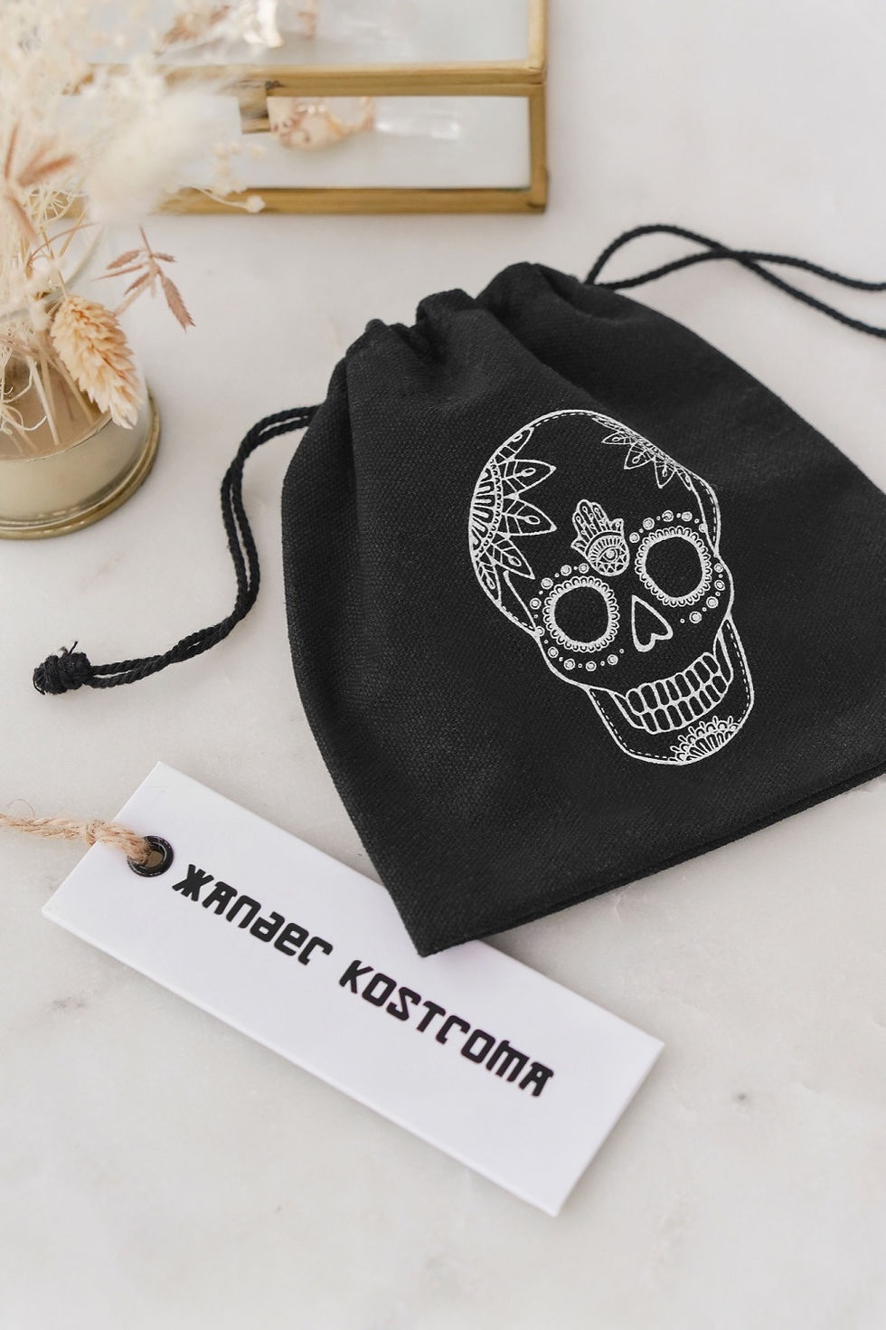 Thumbnail: Blue Sandstone Semi Precious Mixed Stone Necklace by Xander Kostroma