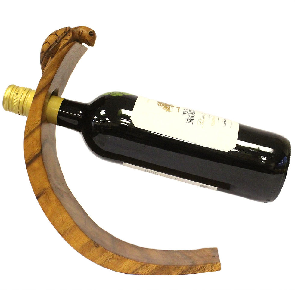 Thumbnail: Suar Wooden Balancing Animal Wine Holders - 10 Designs
