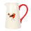 Thumbnail: 24cm Large Winter Robin Flower Jug - Boxed