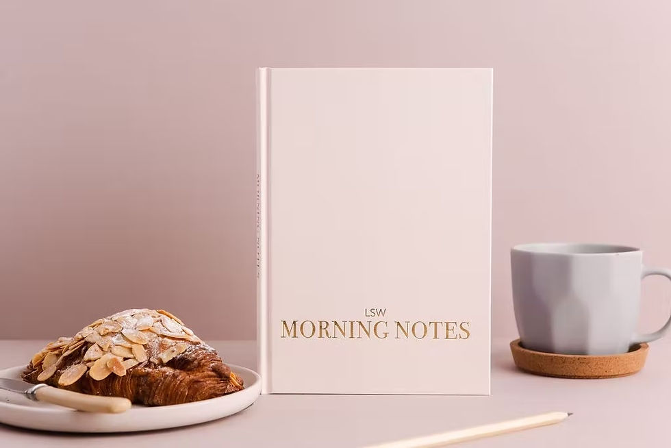 Thumbnail: LSW London Mind Notes and Morning Notes Journals