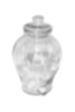 Round Glass Drink Dispenser