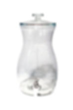 Curved Glass Drink Dispenser
