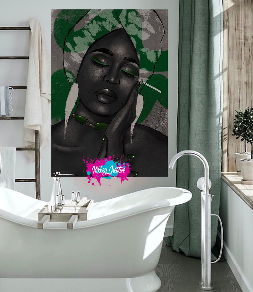 “QUEEN” CANVAS PRINT
