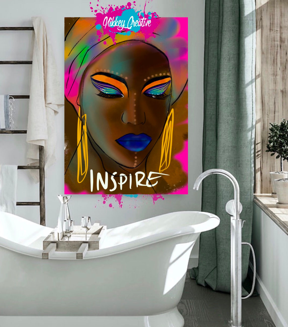 “INSPIRE” CANVAS PRINT.