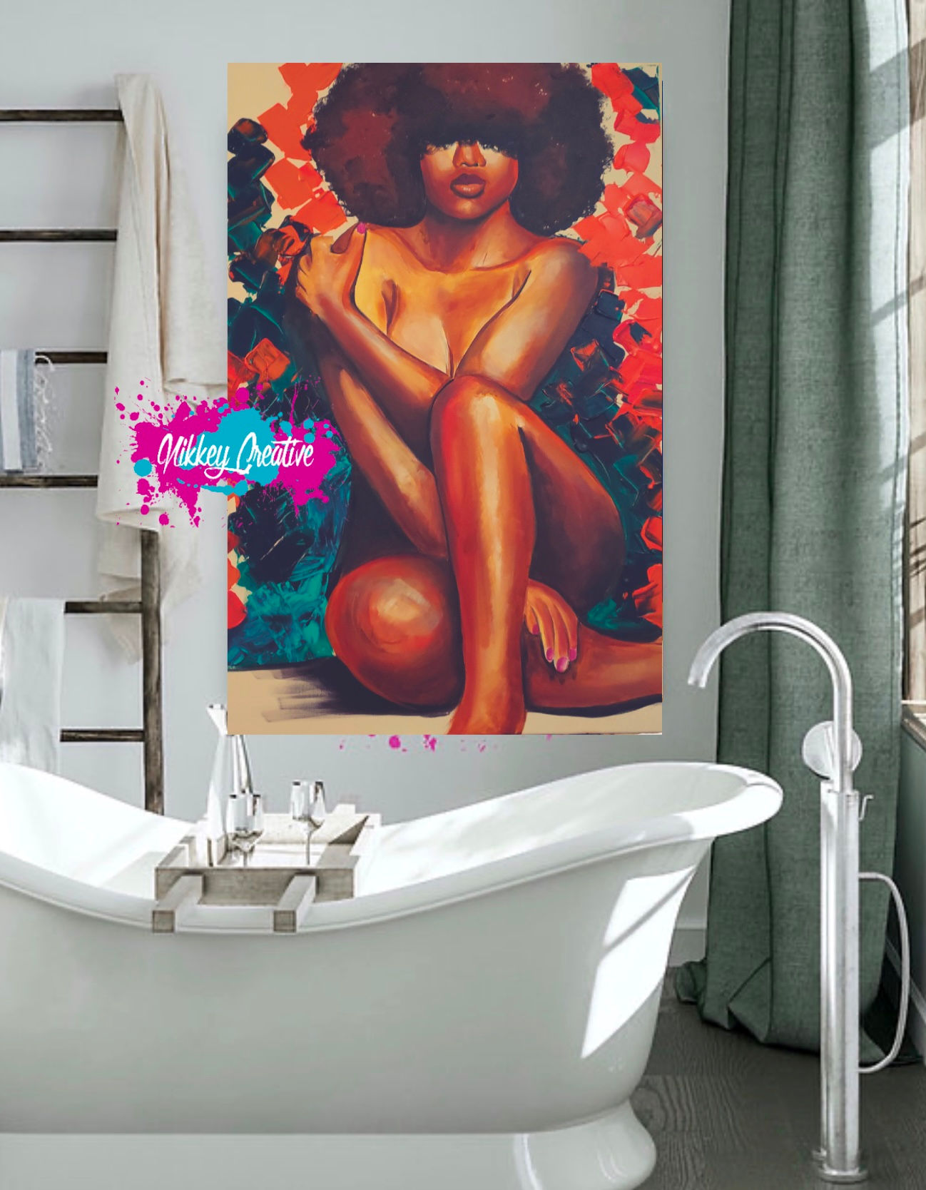 “UNAPOLOGETIC” CANVAS PRINT