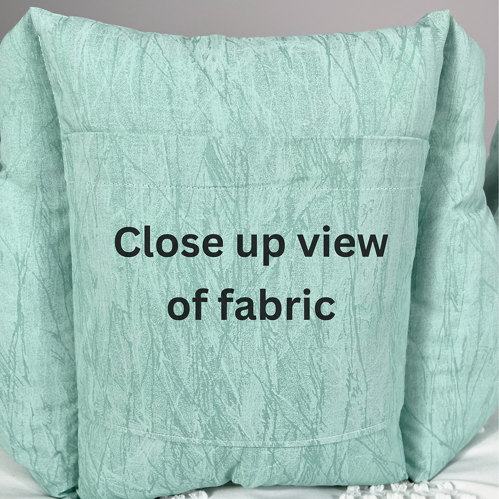 Thumbnail: close up view of fabric that has a textured design of faint verticle lines.