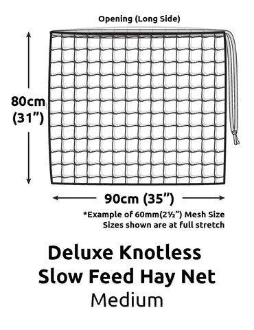 Thumbnail: GutzBusta® Knotless Hay Nets - Medium