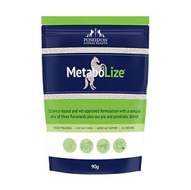 Metabolize by Poseidon is a new product to help horses with metabolic issues