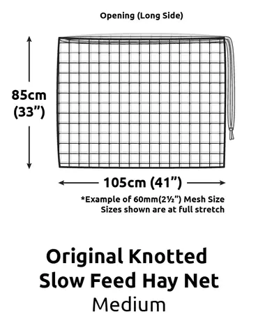 Thumbnail: GutzBusta® Knotted Hay Nets - Medium