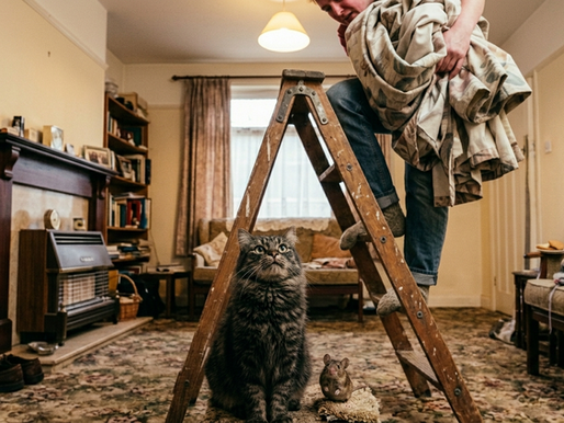 105 - The Mouse Had Recovered Some. George Chose That Moment. She Bellowed.