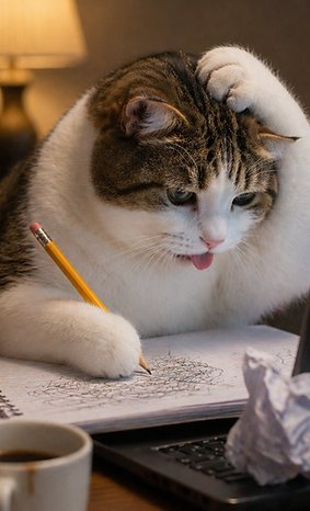 TC - Cat Looking for answers.png