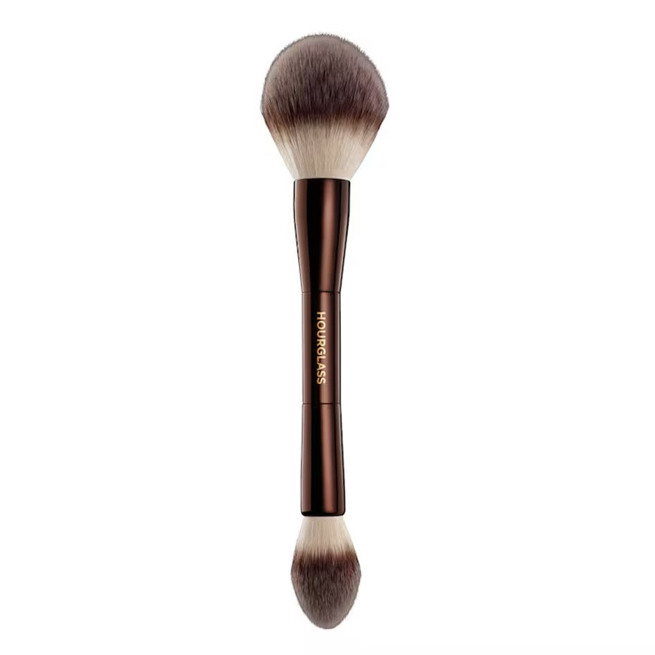 Hourglass Pennello Veil Powder Brush N° 18 doppia estremità