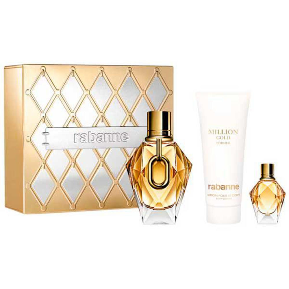 Rabanne Million Gold For Her Cofanetto Profumo EdP 90ml + Lozione Corpo 100ml