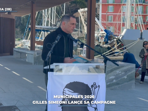 Municipales 2026 : Gilles Simeoni lance sa campagne