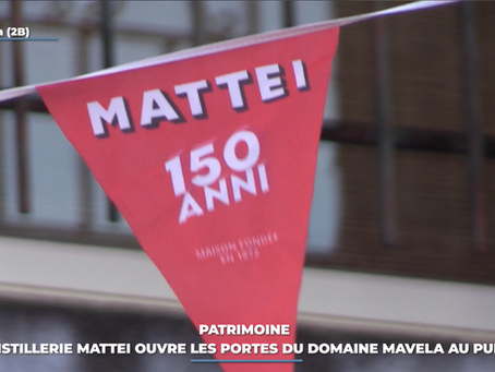 PATRIMOINE : LA DISTILLERIE MATTEI OUVRE LES PORTES DU DOMAINE MAVELA AU PUBLIC