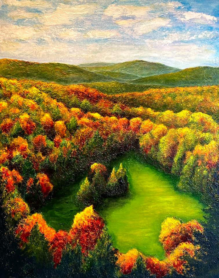 BERKSHIRE MEMORIES - Mountain Glen SOLD (Prints available)