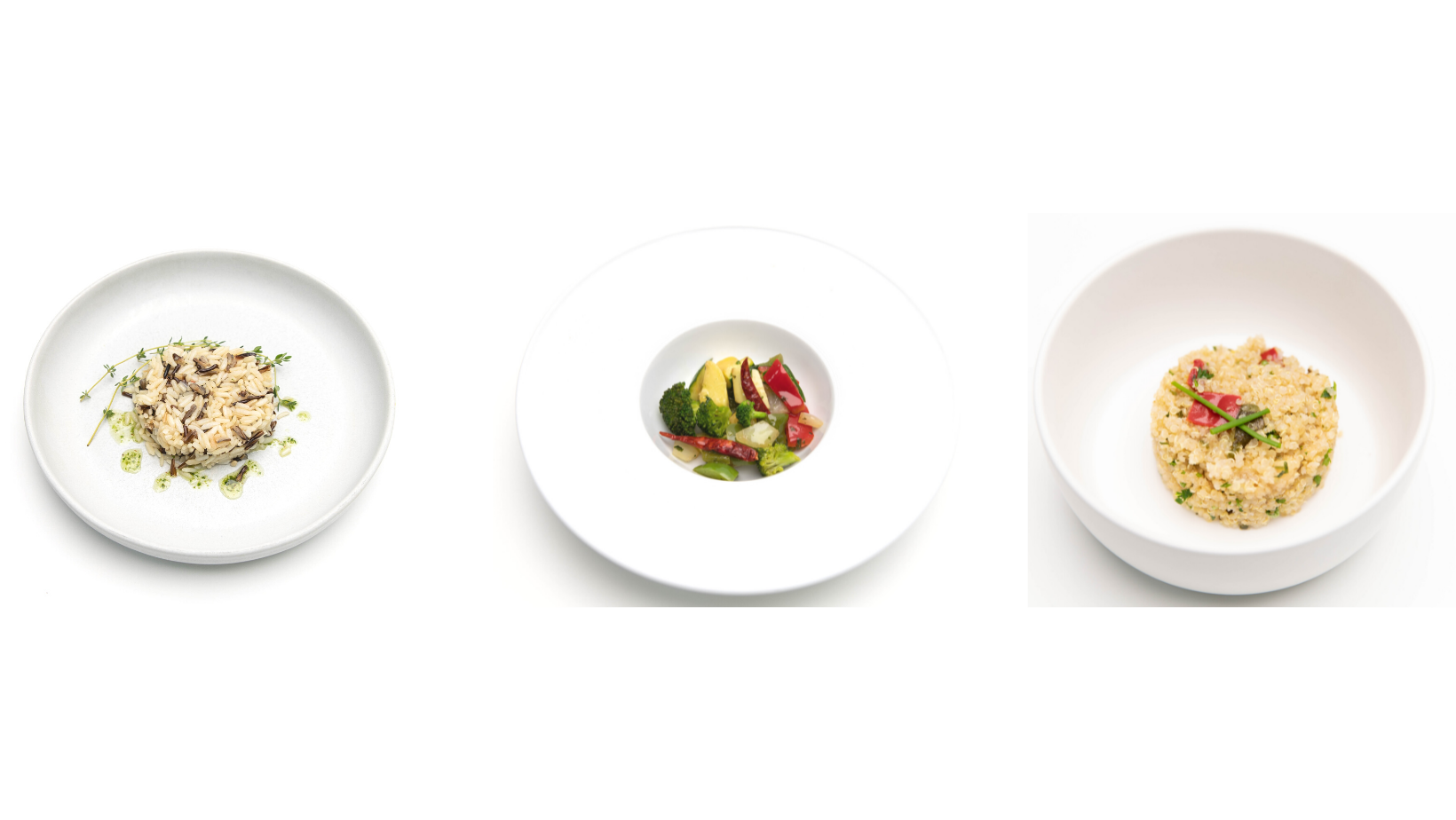 Arranged Food and Objects