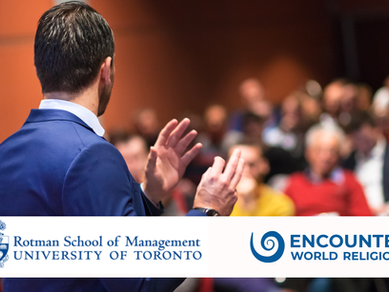 Speaker at University of Toronto's Rotman School - University of Toronto