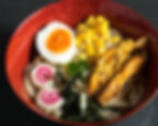 Vegetarian Tempura Ramen soup