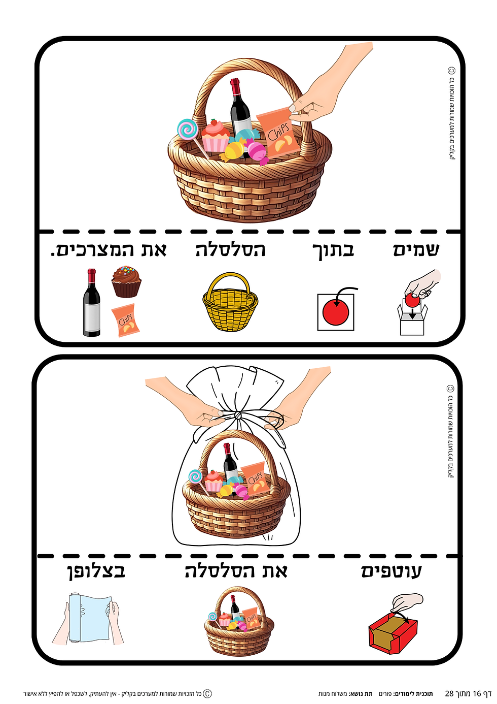 תמונה ממוזערת: ערכת תוכן בנושא פורים המיועדת לתפקוד גבוה + תפקוד נמוך