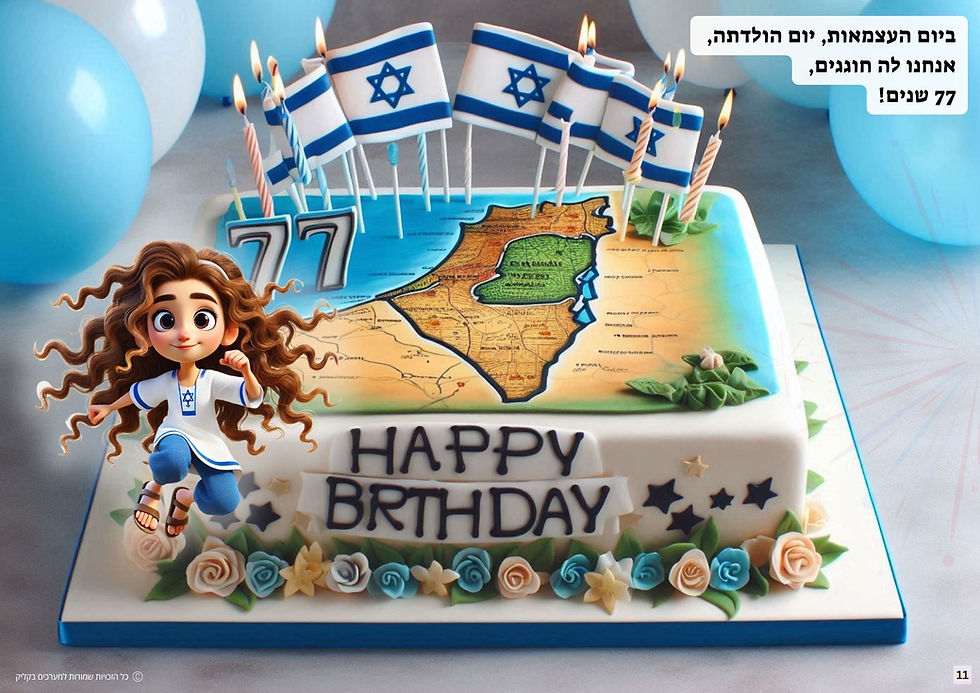 תמונה ממוזערת: ערכת תוכן בנושא יום העצמאות המיועדת לתפקוד גבוה + תפקוד נמוך