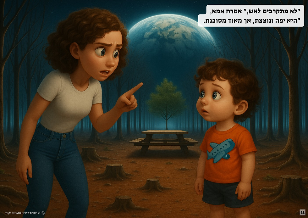 תמונה ממוזערת: סיפור - דני לומד להיזהר - תפקוד נמוך