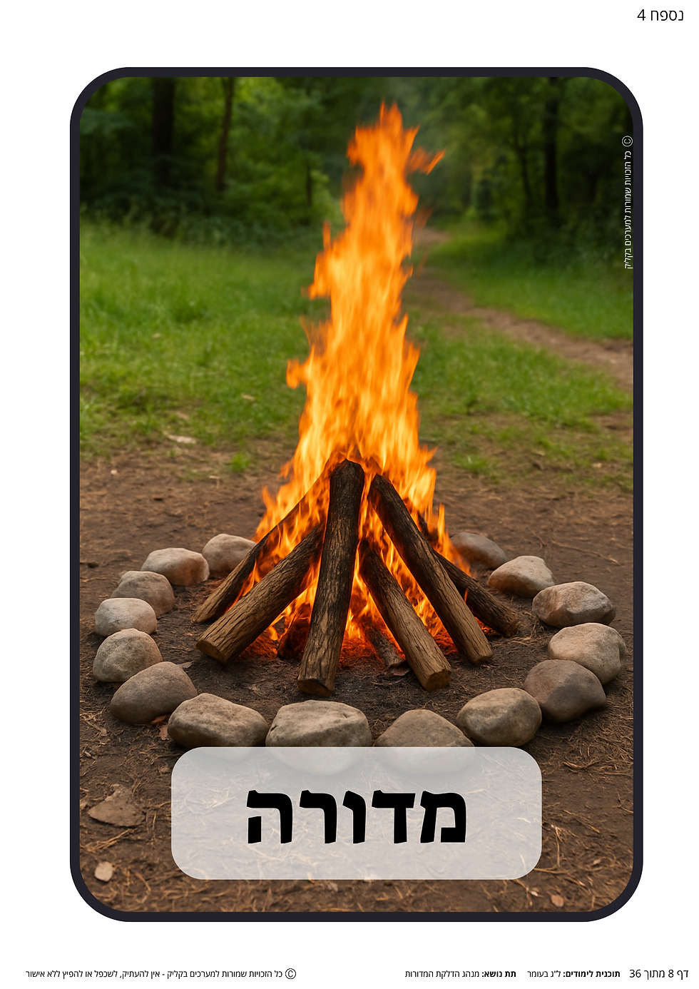 תמונה ממוזערת: ערכת תוכן בנושא ל"ג בעומר המיועדת לתפקוד גבוה + תפקוד נמוך + חבילת משחקים