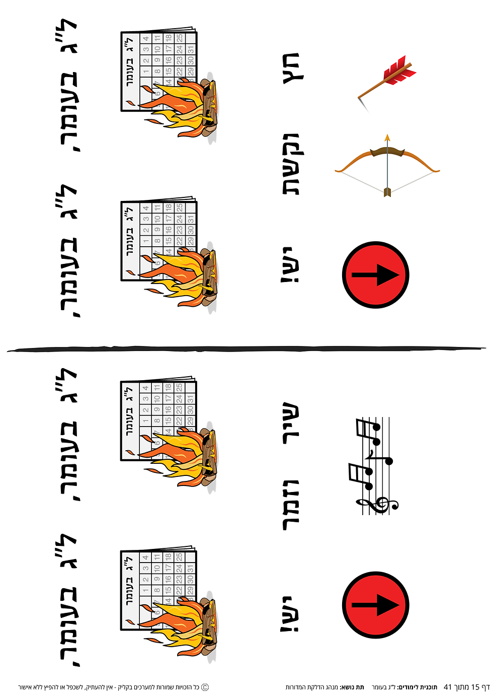תמונה ממוזערת: ערכת תוכן בנושא ל"ג בעומר המיועדת לתפקוד גבוה