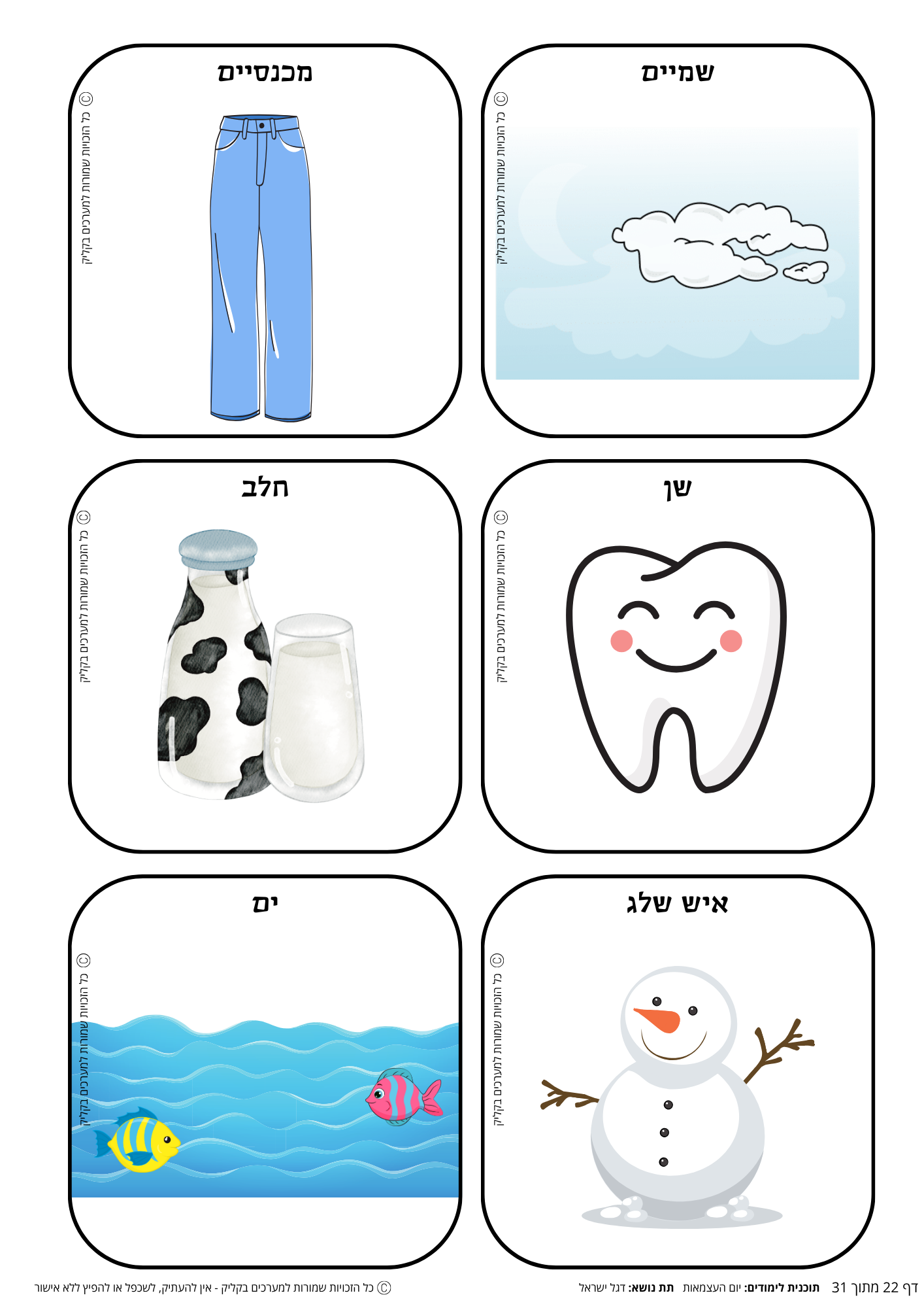 ערכת תוכן בנושא יום העצמאות המיועדת לתפקוד נמוך