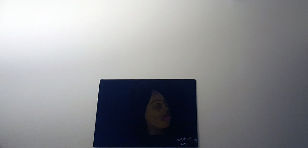 aftermath... painting