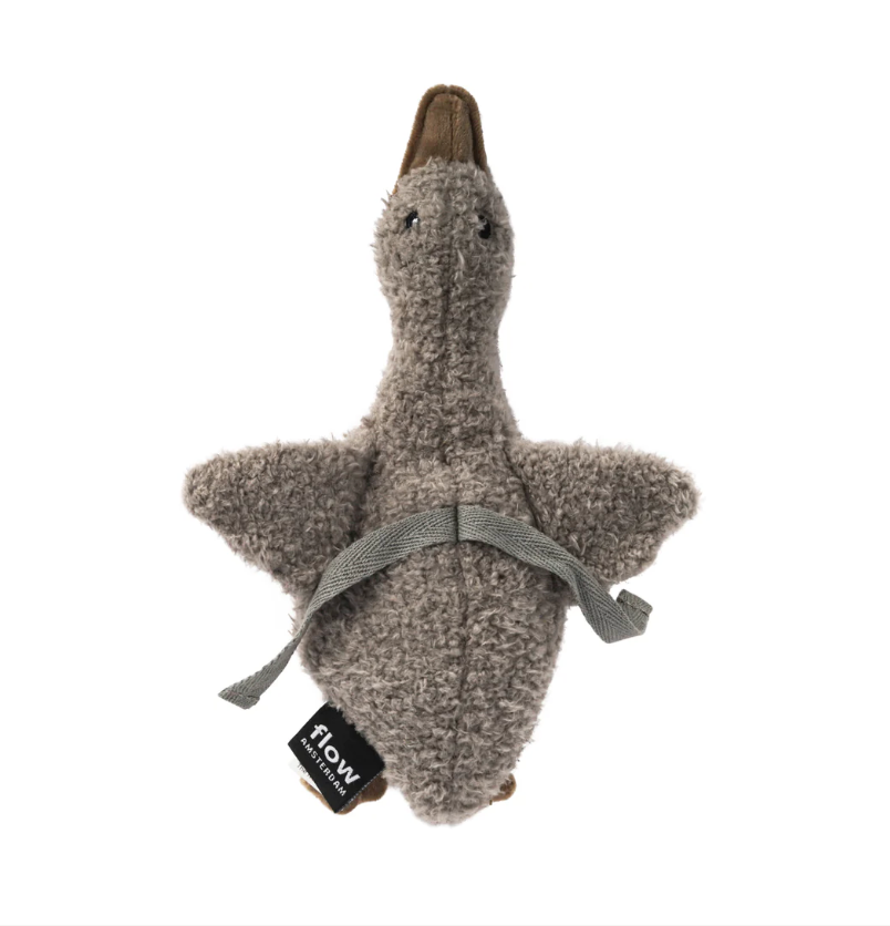 Miniature : Mini doudou magique 'Liva' oie gris - Flow Amsterdam